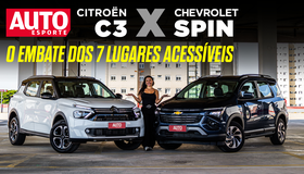 Chevrolet Spin x Citroën Aircross: qual é o melhor carro de 7 lugares?