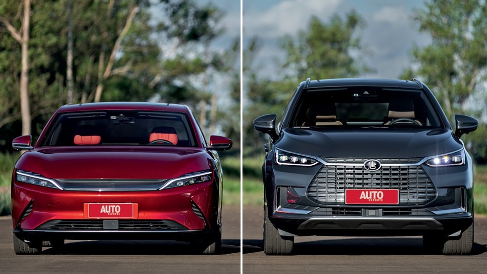 BYD lançou seus primeiros carros no Brasil em 2022 — Foto: Christian Castanho