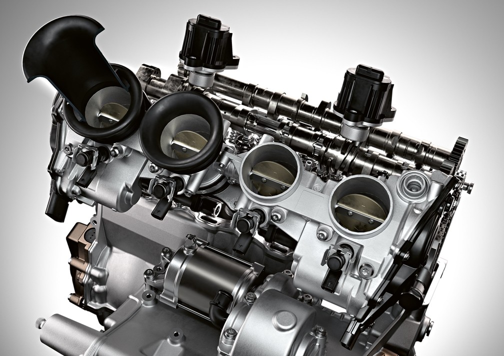 Motor da BMW S 1000 RR 2020 — Foto: Divulgação