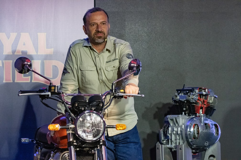 Claudio Giusti, diretor geral da Royal Enfield Brasil — Foto: Divulgação