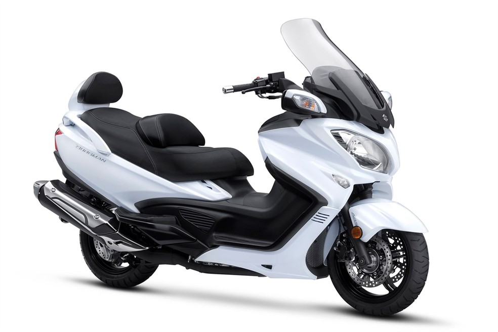 Suzuki Burgman 650 é a mais cara da lista  — Foto: Divulgação