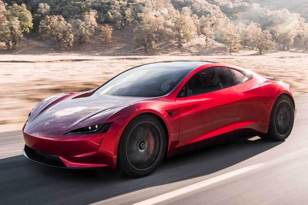 Tesla Roadster (Foto: Divulgação) — Foto: Auto Esporte