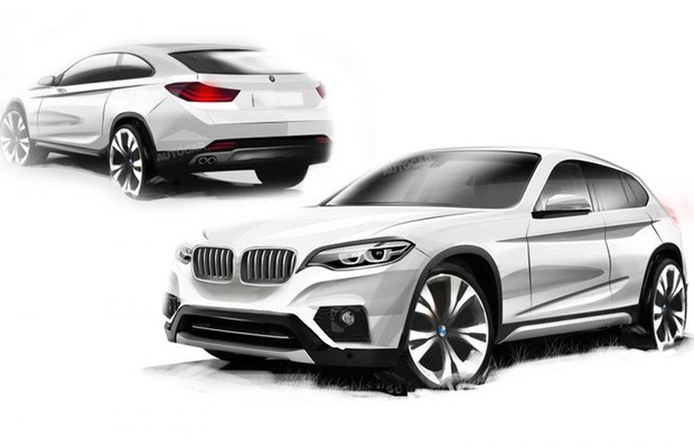 BMW X2 deverá chegar em 2017 (Foto: divulgação) — Foto: Auto Esporte