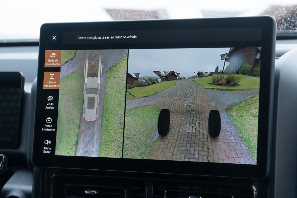 GWM Haval H9 2026 traz câmeras 360° de série com diversas funções  — Foto: Divulgação