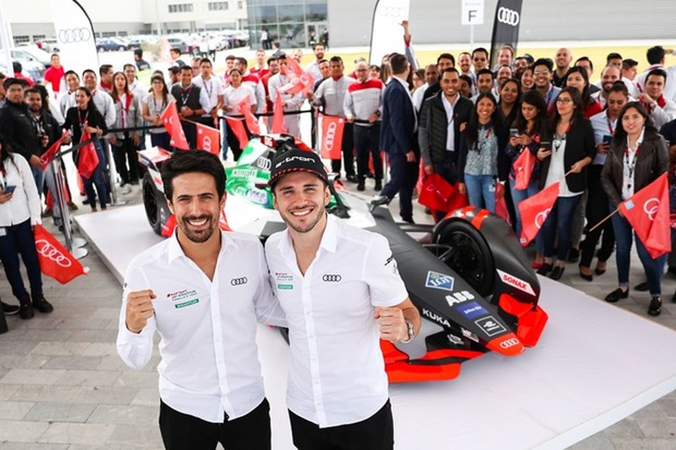 Abt era companheiro do brasileiro Lucas Di Grassi na equipe (Foto: Divulgação) — Foto: Auto Esporte