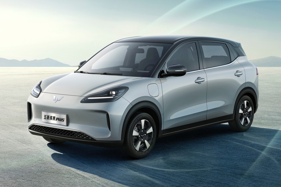 Wuling Bingo Plus tem 102 cv de potência e até 510 km de alcance elétrico — Foto: Divulgação