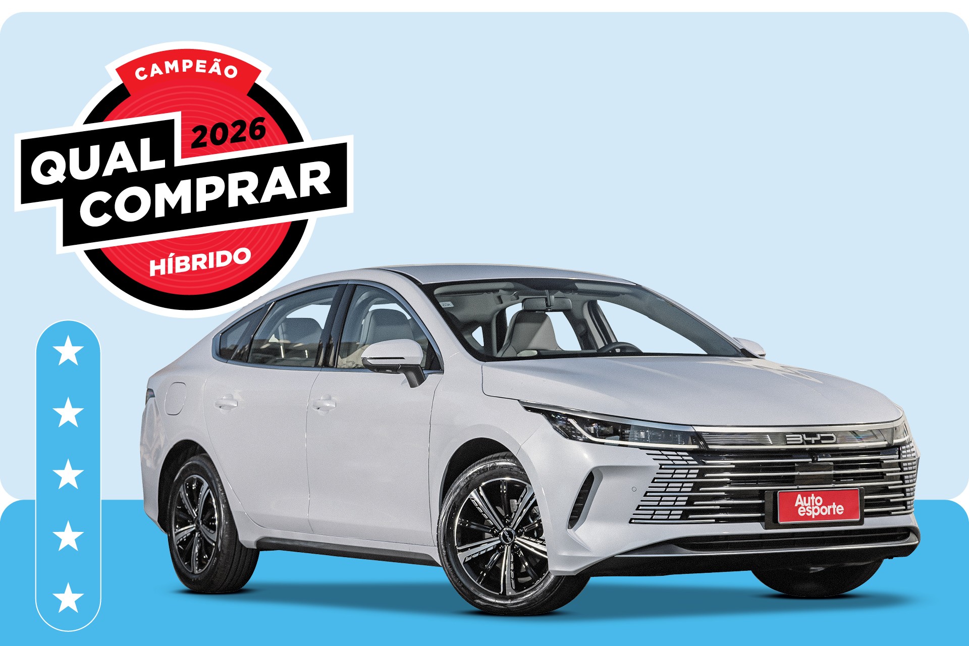 BYD King é o híbrido de melhor custo do Brasil em 2026