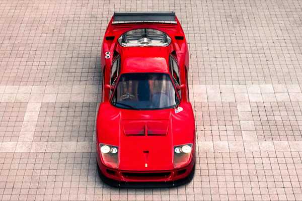 Ferrari F40 raríssima vai a leilão e preço pode chegar a R$ 48 milhões