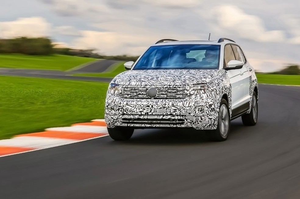 Volkswagen T-Cross nacional em testes finais (Foto: Divulgação) — Foto: Auto Esporte