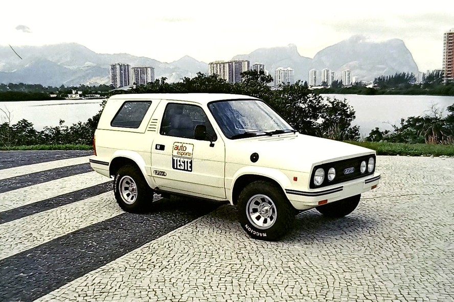 O jipinho Ragge tinha boas soluções estéticas e jeitão de 4x4