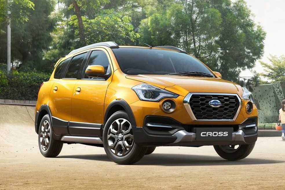 Datsun Cross é baseado sobre o Datsun Go+ (Foto: Divulgação) — Foto: Auto Esporte