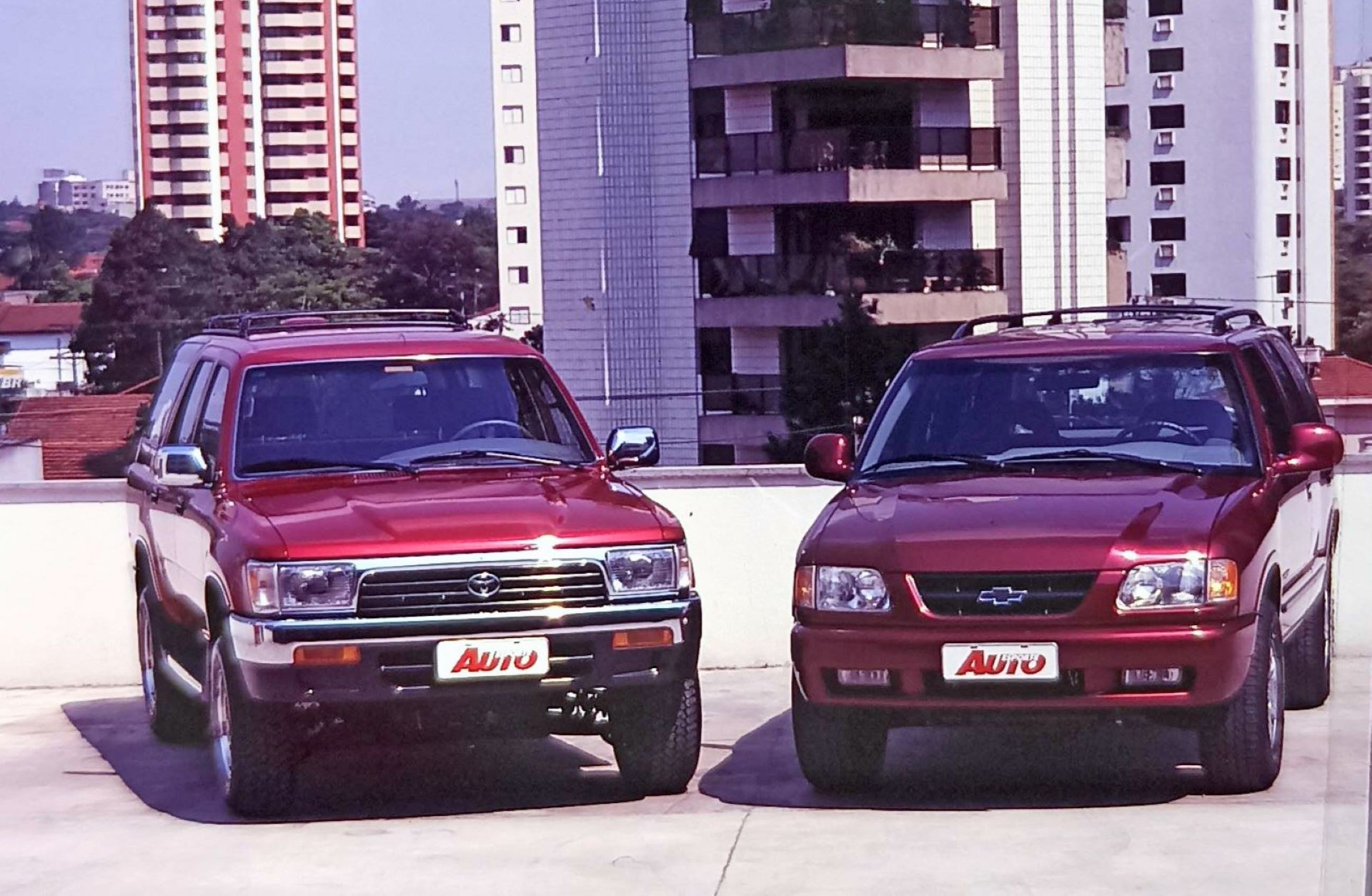 Comparativo de 1995: Blazer e Hilux SW4 brigam pelo troféu de SUV raiz