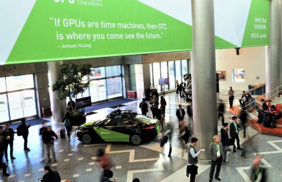 Nvidia mostra novas tecnologias em feira em San Jose na California (Foto: Divulgação) — Foto: Auto Esporte