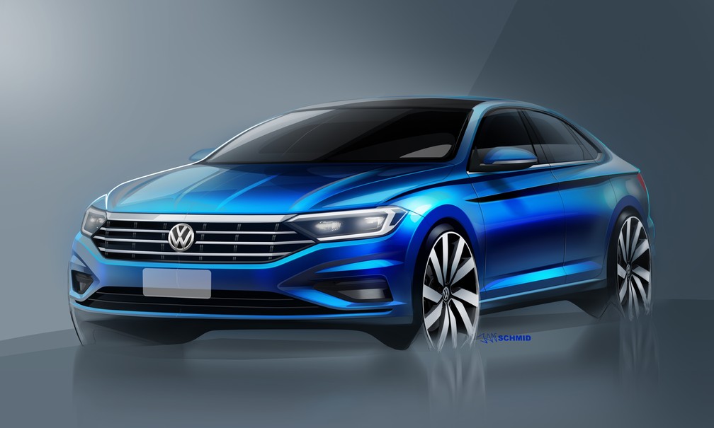 Volkswagen Jetta 2019 — Foto: Volksagen/Divulgação