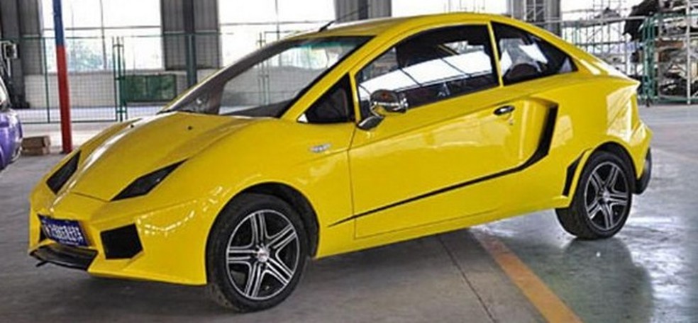 Imitação Chinesa do Lamborghini Aventador (Foto: Reprodução) — Foto: Auto Esporte