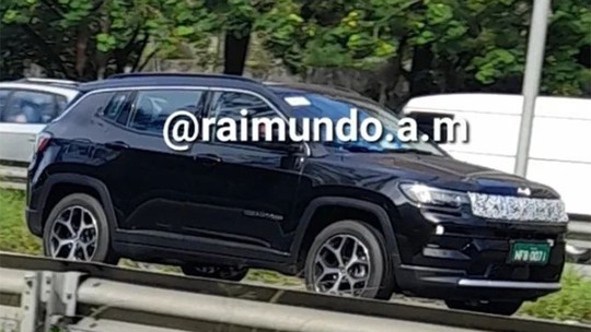 Flagra: Jeep Compass Bio-Hybrid será 1° híbrido nacional da Stellantis