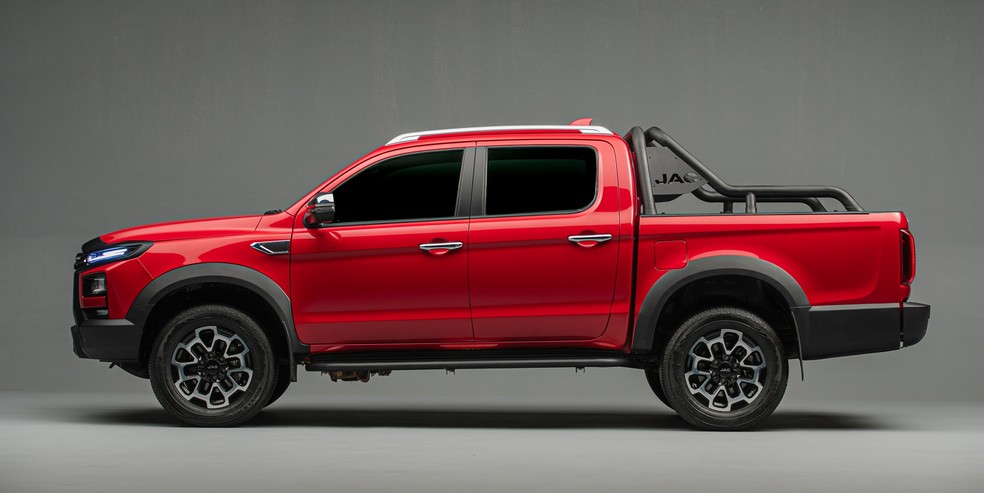 JAC Hunter pode combinar motor a combustão e elétrico — Foto: Divulgação