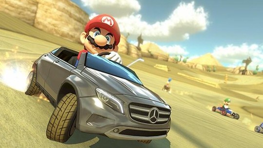 Mercedes GLA estará no Mario Kart 8