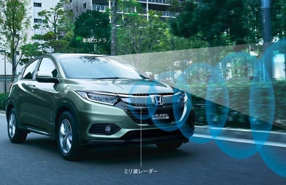 Honda HR-V japonês aparece reestilizado (Foto: Divulgação) — Foto: Auto Esporte