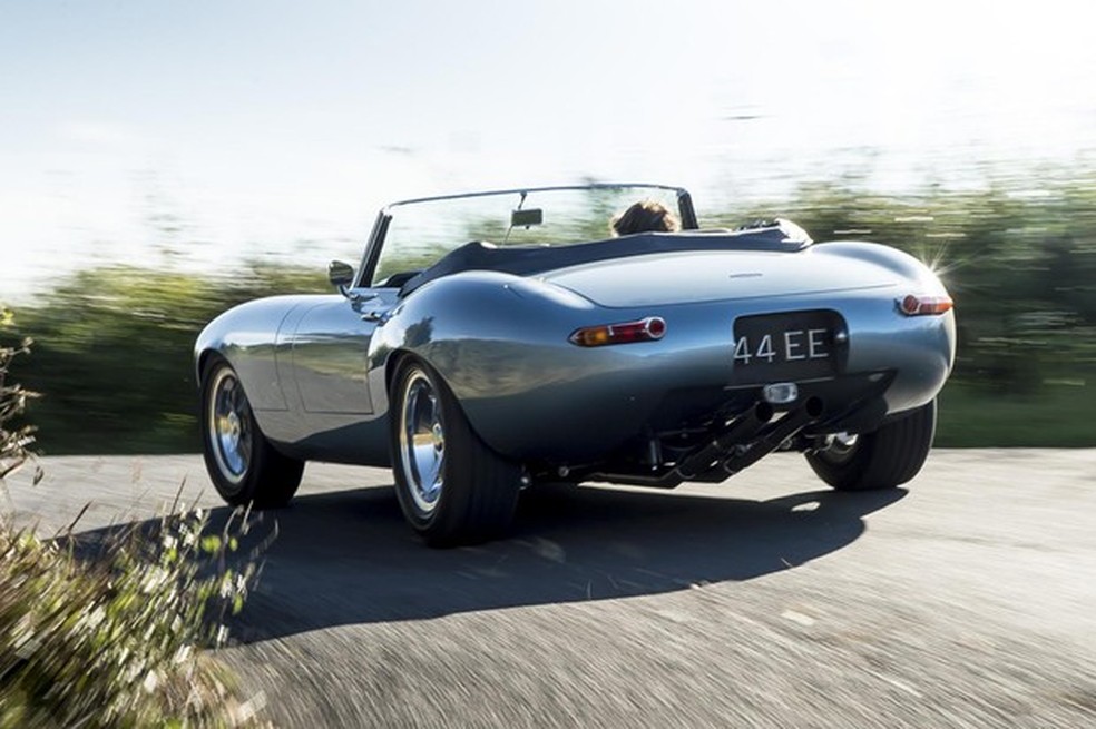 As linhas sensuais do E-Type não são retocadas em excesso pela Eagle (Foto: Divulgação) — Foto: Auto Esporte