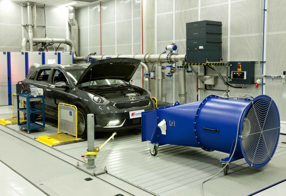 A homologação de veículos híbridos e elétricos requer laboratórios especializados e ainda raros no Brasil — Foto: Divulgação