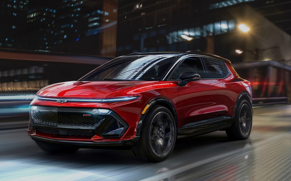 Chevrolet Equinox EV 2024 utilizará a plataforma Ultium, desenvolvida exclusivamente para veículos elétricos — Foto: Divulgação