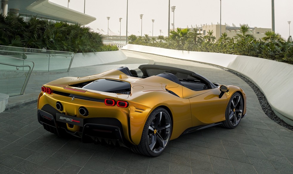Ferrari SF90 Spider — Foto: Divulgação