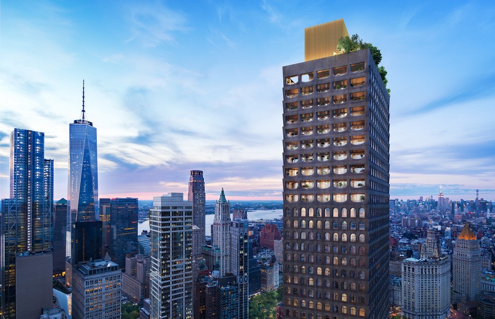 Prédio com apartamentos customizados pela marca britânica fica em Manhattan — Foto: Divulgação