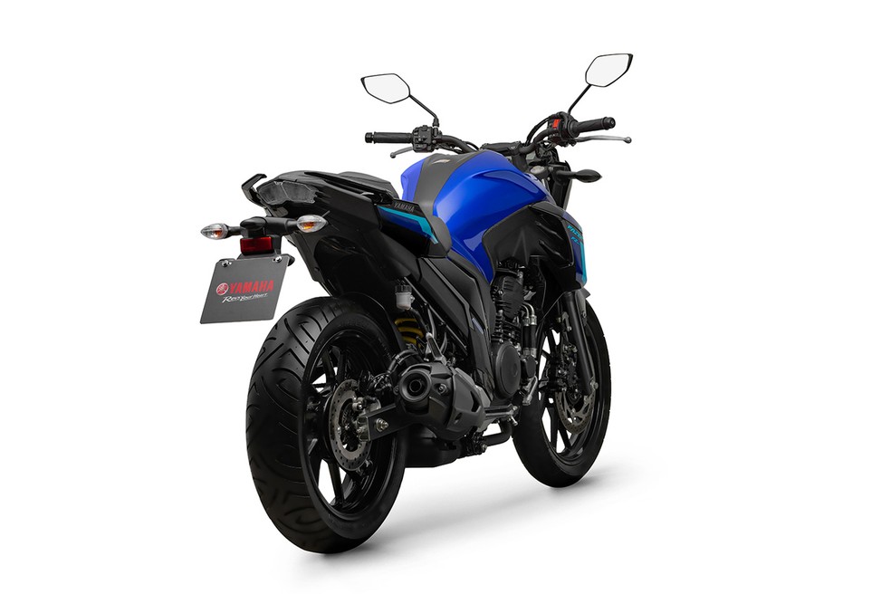 Yamaha Fazer 250 tem motor flex de até 21,5 cv — Foto: Divulgação