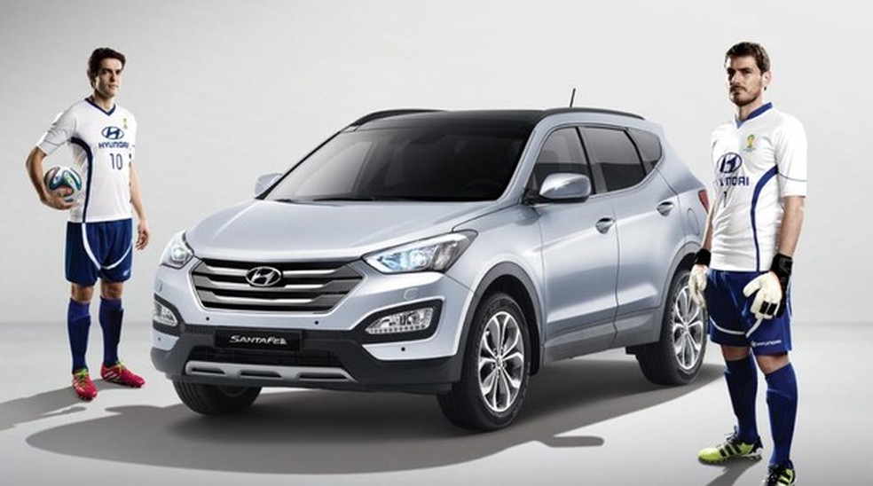 Kaká e Casillas são os novos embaixadores da Hyundai no Brasil (Foto: Divulgação) — Foto: Auto Esporte