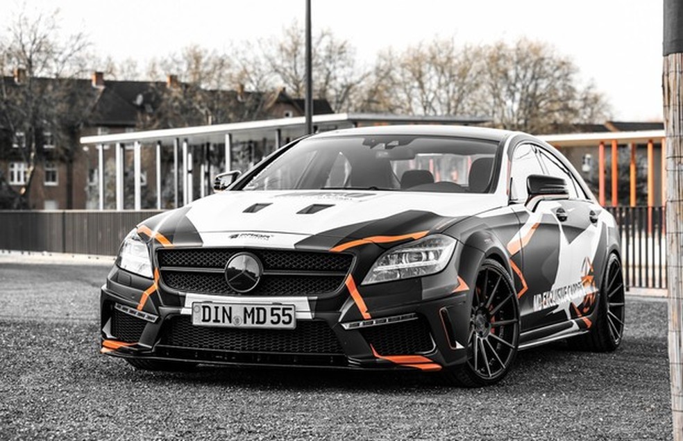 Mercedes CLS 500 Black Edition Stealth (Foto: Divulgação) — Foto: Auto Esporte