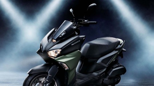 Yamaha X-Force é scooter inédita na categoria da Honda PCX, mas não virá ao Brasil