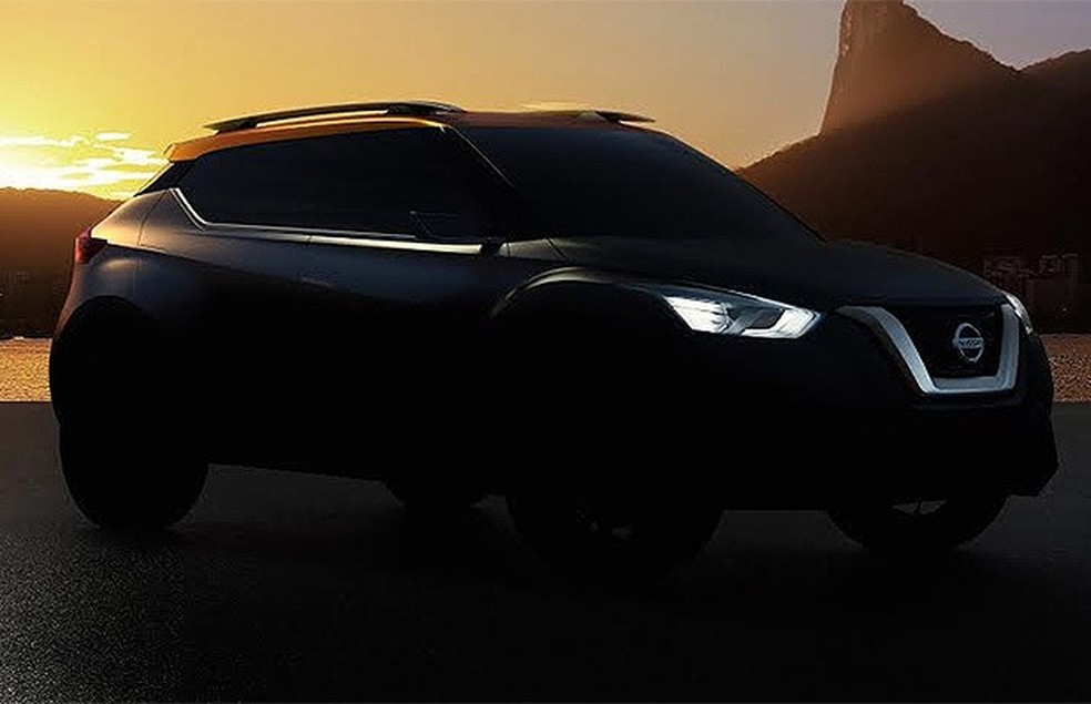 Teaser mostra um pouco mais do novo SUV da Nissan (Foto: Nissan) — Foto: Auto Esporte