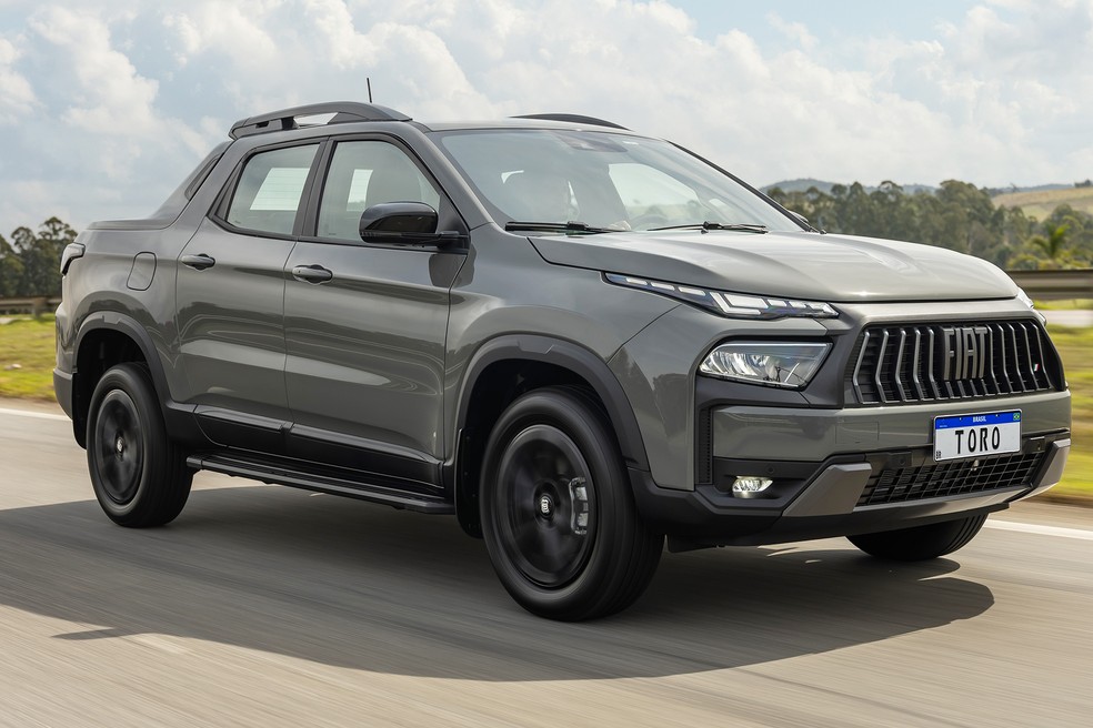 Fiat Toro terá sistema híbrido leve de 48 Volts no Brasil  — Foto: Divulgação