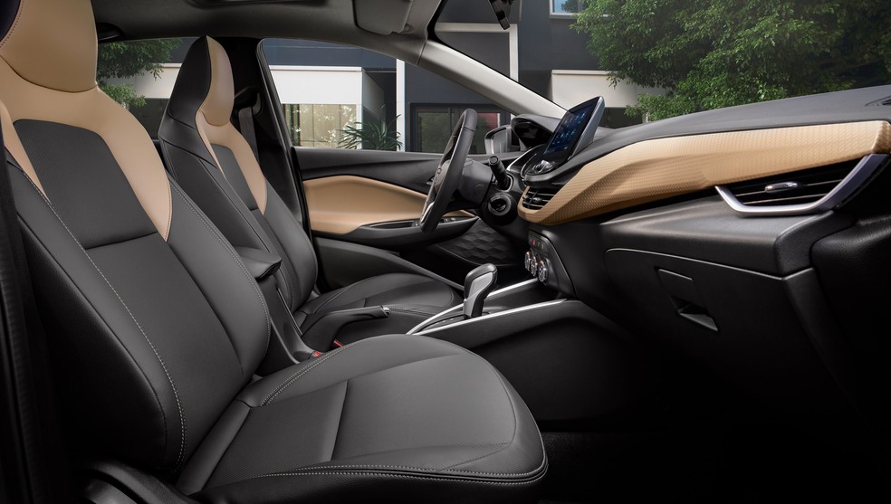 Bancos do Chevrolet Prisma chinês são de peça única; solução deve ser mantida — Foto: Divulgação