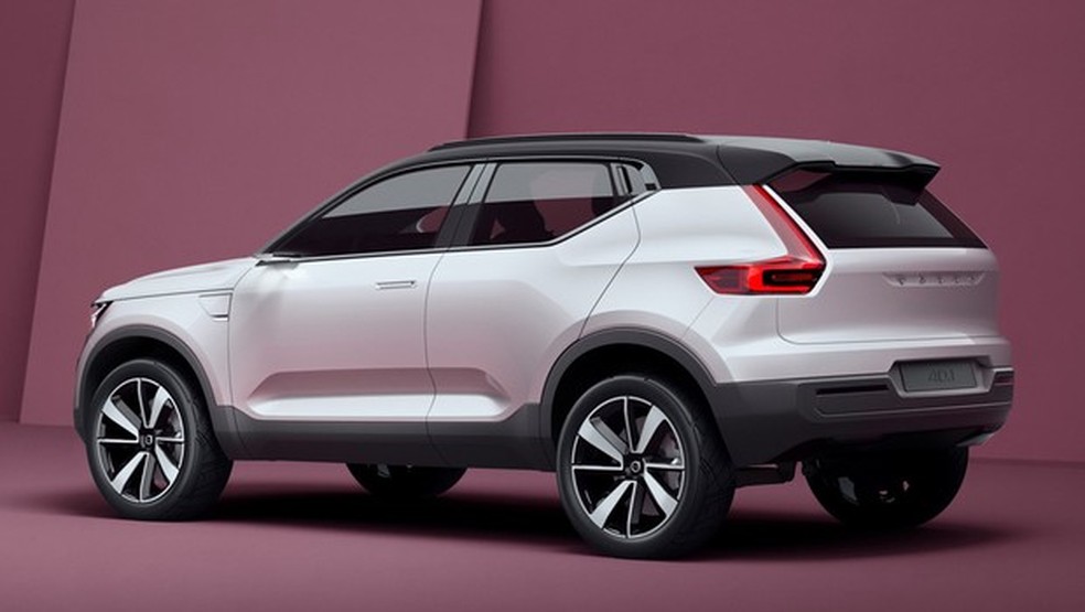 Volvo divulga imagens do conceito que dará origem ao novo XC40 (Foto: Divulgação) — Foto: Auto Esporte