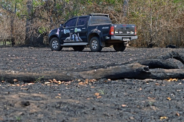 Hilux foi apreendida em operações de combate ao tráfico 