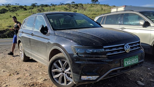 Novo Volkswagen Tiguan só chega em 2018, mas já roda em testes no Brasil