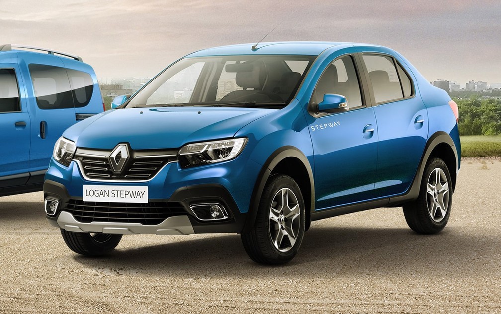 Renault Logan Stepway na Rússia — Foto: Renault/Divulgação