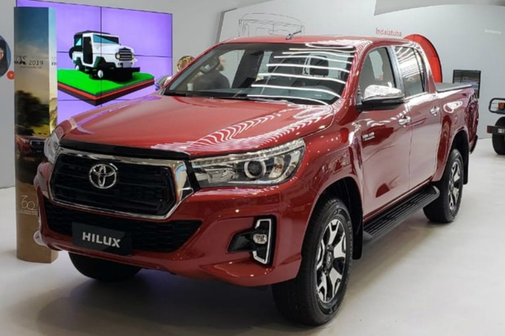 Toyota Hilux 2019 (Foto: Tabatha Benjamin / Auto News Brasil) — Foto: Auto Esporte