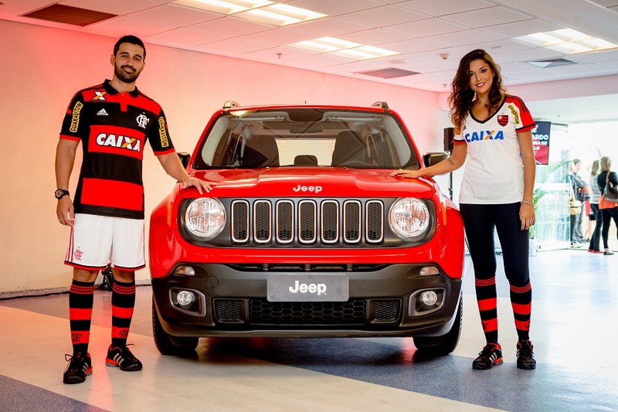 Jeep já patrocinou o Flamengo