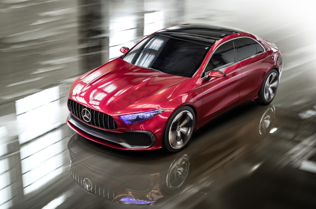 Mercedes-Benz Concept A Sedan — Foto: Divulgação