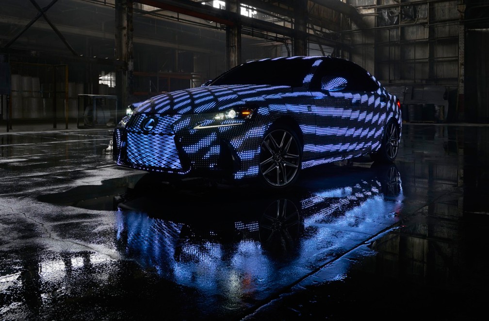 Carro foi criado para chamar a atenção na semana de moda de Nova York — Foto: Divulgação