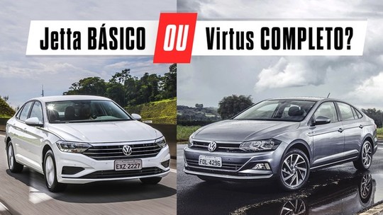 Qual sedã comprar: VW Jetta básico ou Virtus Highline completão?