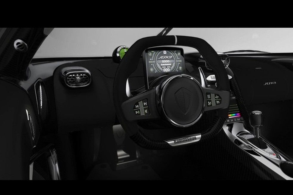Koenigsegg Jesko (Foto: divulgação) — Foto: Auto Esporte
