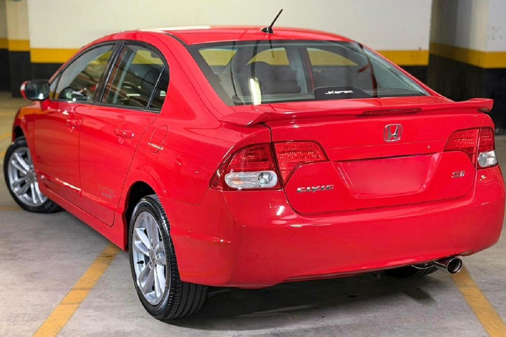 Civic Si entregou esportividade e conforto de sedã médio — Foto: Reprodução/Alpha Spec