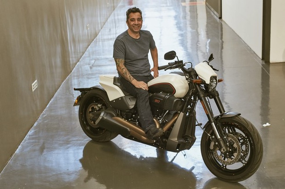 Harley-Davidson FXDR 114 é a esportiva da família (Foto: Rodrigo Marques/Auto News Brasil) — Foto: Auto Esporte