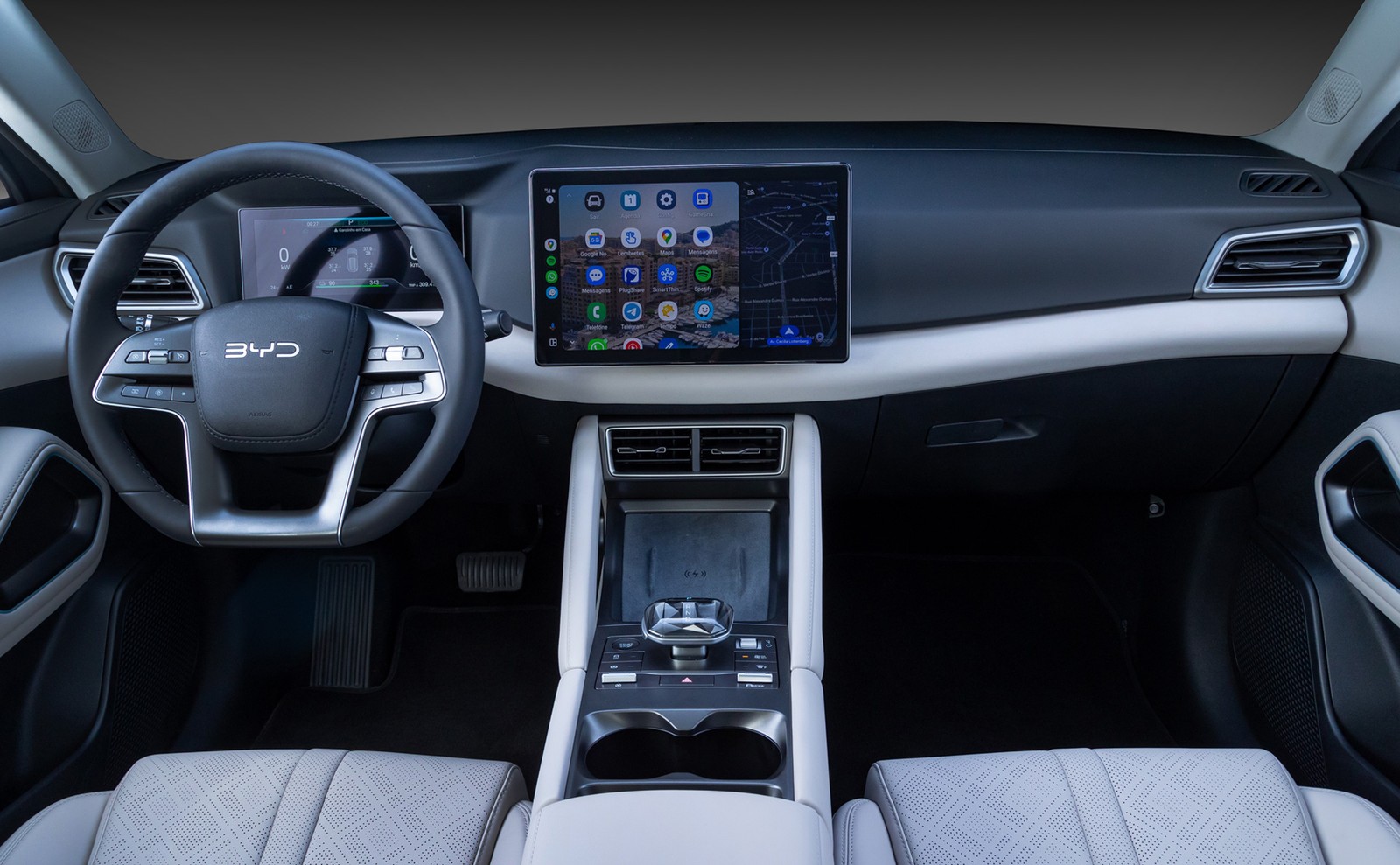 BYD Yuan Pro 2025 interior — Foto: Divulgação