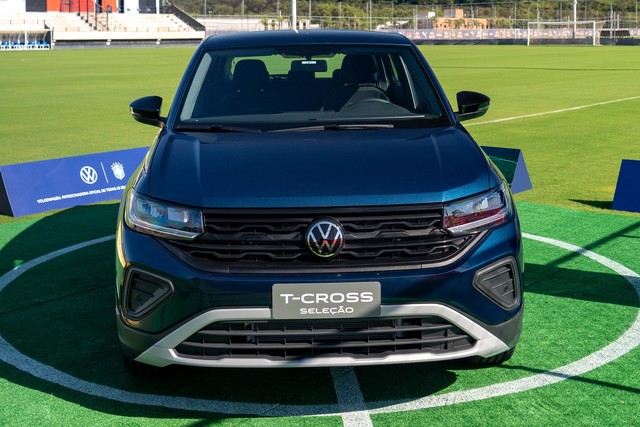 Volkswagen T-Cross Seleção quer ser carro do hexa por R$ 129.990