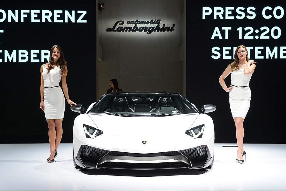 Lamborghini Roaster SV no Salão de Frankfurt 2015
